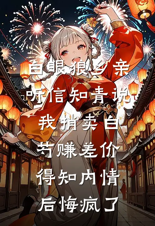 白眼狼乡亲听信知青说我捎卖白芍赚差价，得知内情后悔疯了