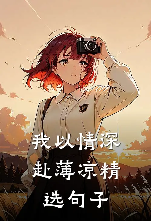 我以情深赴薄凉精选句子