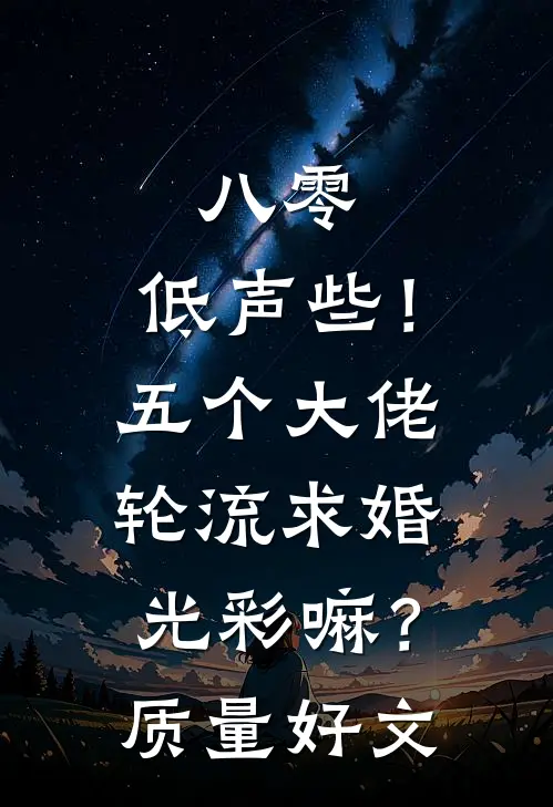 八零：低声些！五个大佬轮流求婚光彩嘛？质量好文