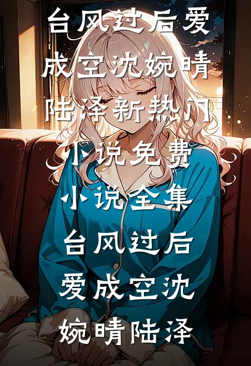 台风过后爱成空(沈婉晴陆泽)新热门小说_免费小说全集台风过后爱成空沈婉晴陆泽