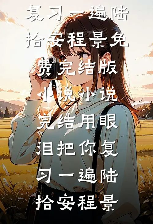 用眼泪把你复习一遍(陆拾安程景)免费完结版小说_小说完结用眼泪把你复习一遍陆拾安程景