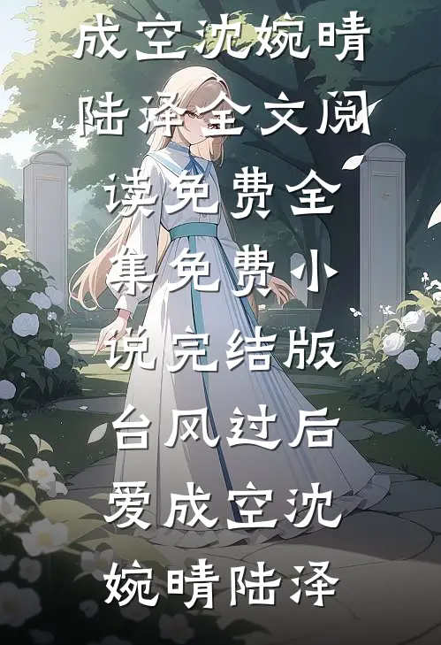 台风过后爱成空沈婉晴陆泽全文阅读免费全集_免费小说完结版台风过后爱成空(沈婉晴陆泽)