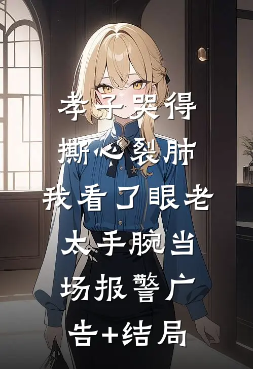孝子哭得撕心裂肺，我看了眼老太手腕当场报警广告+结局