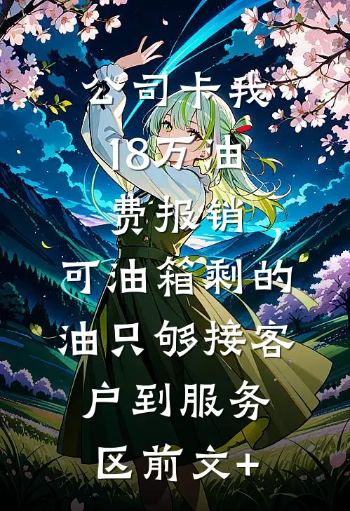 公司卡我18万油费报销，可油箱剩的油只够接客户到服务区前文+