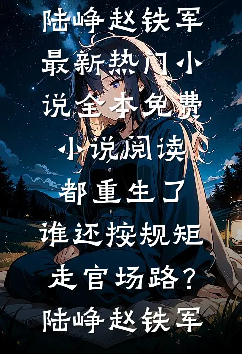 都重生了，谁还按规矩走官场路？陆峥赵铁军最新热门小说_全本免费小说阅读都重生了，谁还按规矩走官场路？陆峥赵铁军