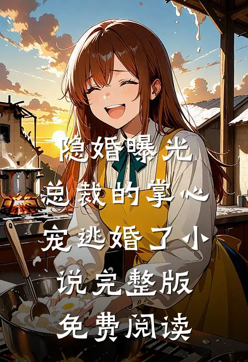 隐婚曝光：总裁的掌心宠逃婚了小说完整版免费阅读