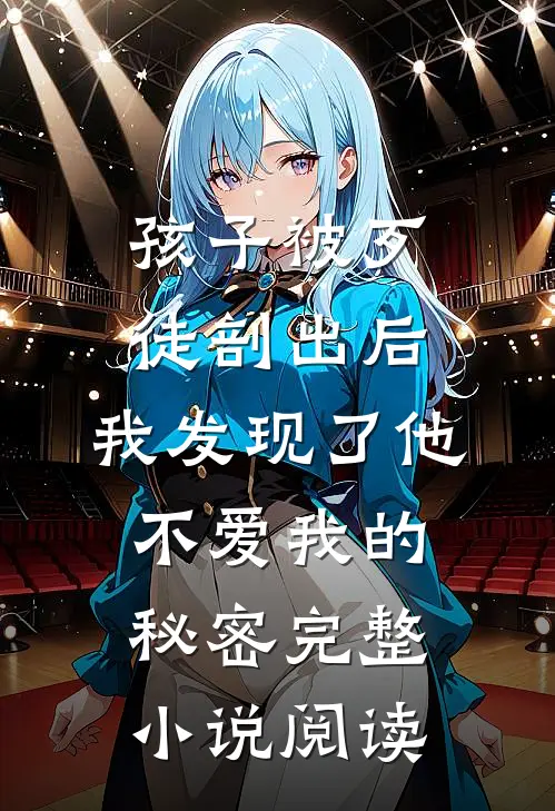孩子被歹徒剖出后，我发现了他不爱我的秘密完整小说阅读