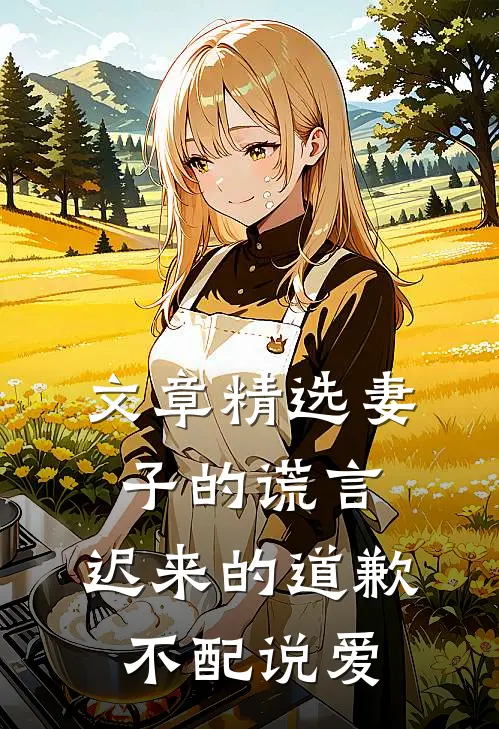 文章精选妻子的谎言：迟来的道歉不配说爱