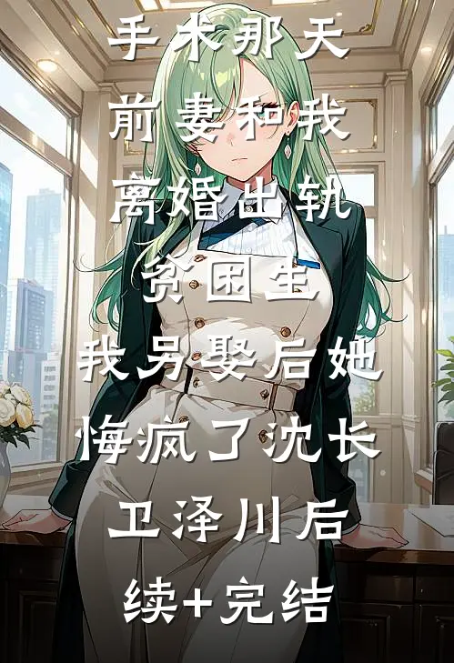 我做移植手术那天，前妻和我离婚出轨贫困生，我另娶后她悔疯了沈长卫泽川后续+完结