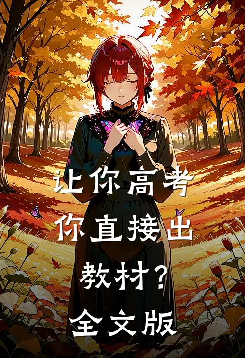 让你高考，你直接出教材？全文版