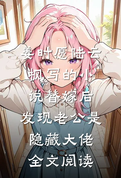 姜时愿陆云枫写的小说替嫁后，发现老公是隐藏大佬全文阅读