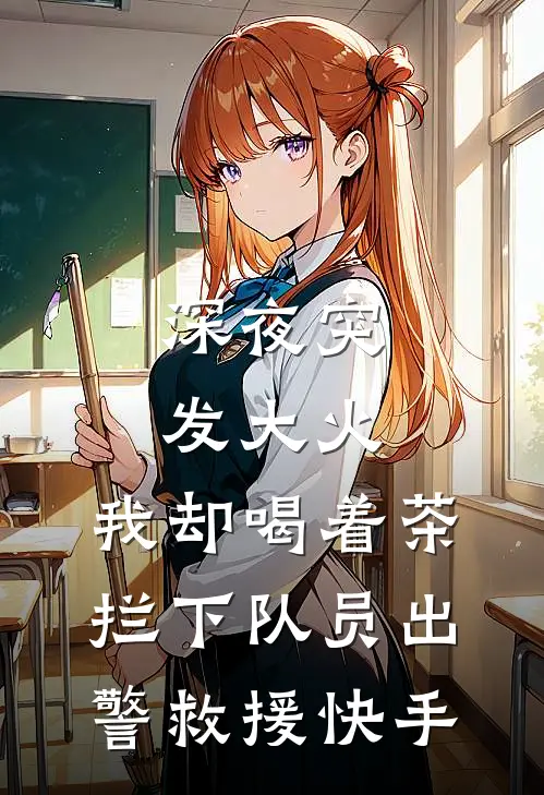 深夜突发大火，我却喝着茶拦下队员出警救援快手