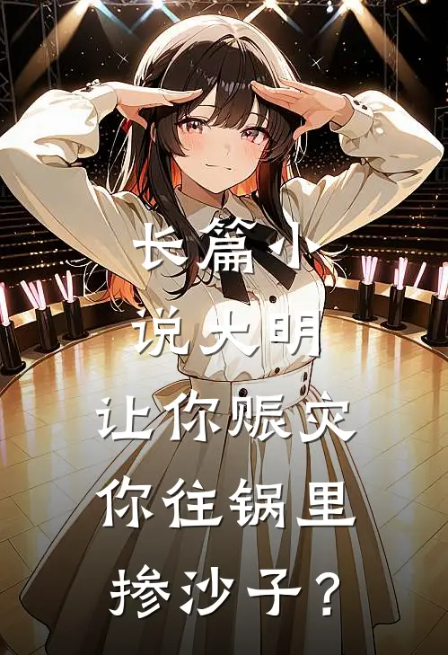 长篇小说大明：让你赈灾，你往锅里掺沙子？