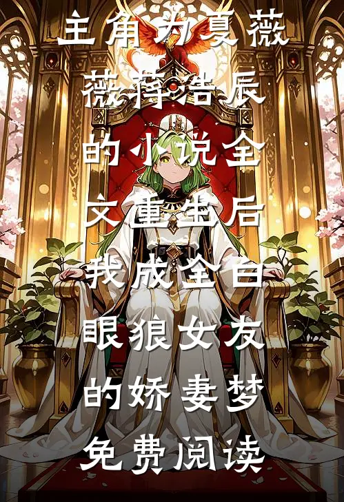 主角为夏薇薇蒋浩辰的小说全文重生后，我成全白眼狼女友的娇妻梦免费阅读
